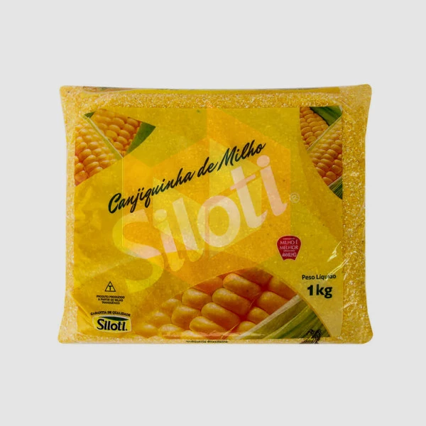 Canjiquinha de milho amarelo fina Siloti 1kg