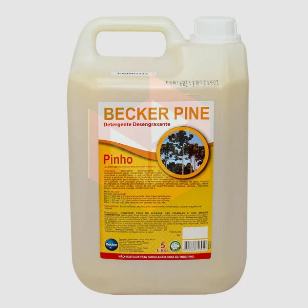Detergente desengraxante Beckerpine 5l R-3133