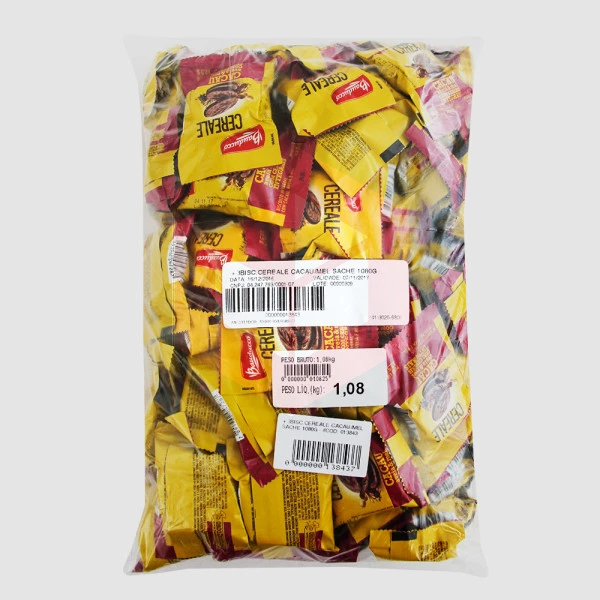 Biscoito Cereale cacau aveia e mel sachê 1kg