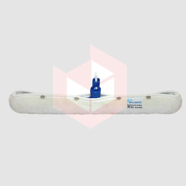 Aplicador de cera com luva 45cm sem cabo Bralimpia AS450
