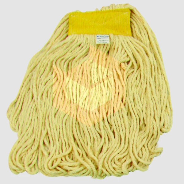 Mop água amarelo ponta dobrada Bralimpia 300g RL30AM