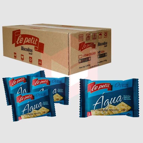 Biscoito agua sache Le Petit 180x2un