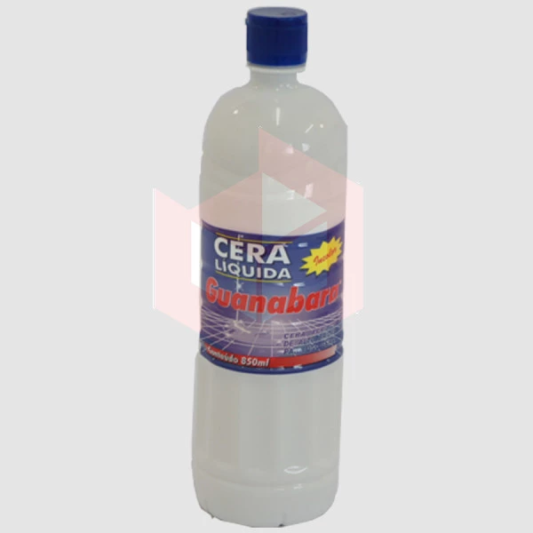 Cera Guanabara líquida incolor 850ml