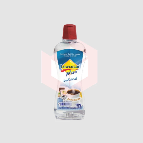 Adoçante líquido sacarina e ciclamato Lowçúcar plus 100ml