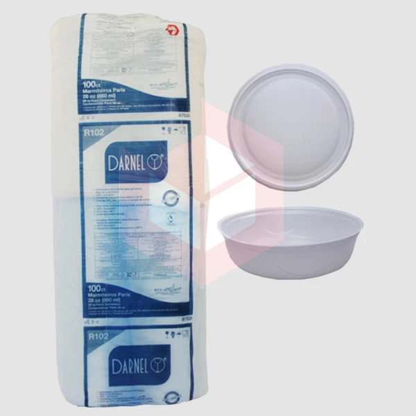 Marmitex térmica R102 n.8 com tampa Darnel c/100un