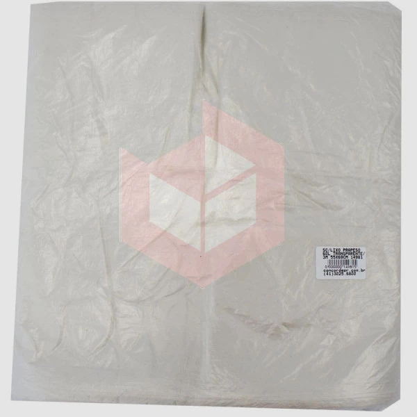 Saco para lixo 60l transparente 3m 55x69 Prapeso c/100un