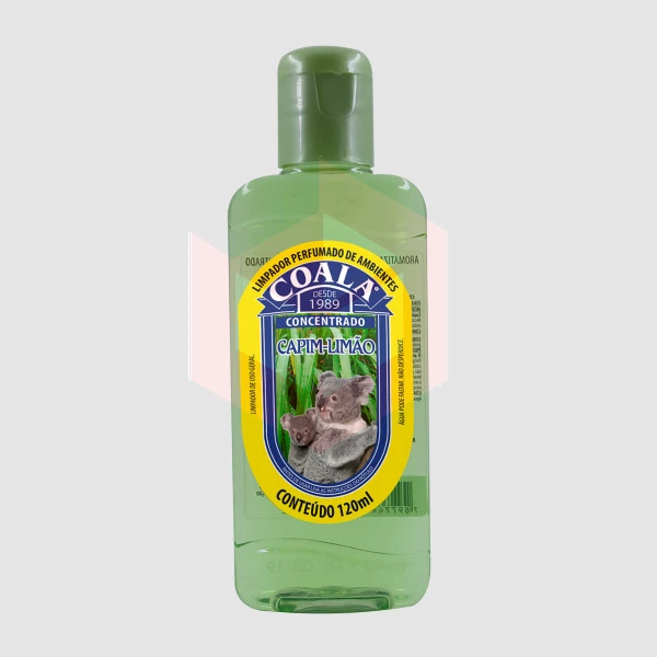 Limpador perfumado capim limão concentrado Coala 120ml