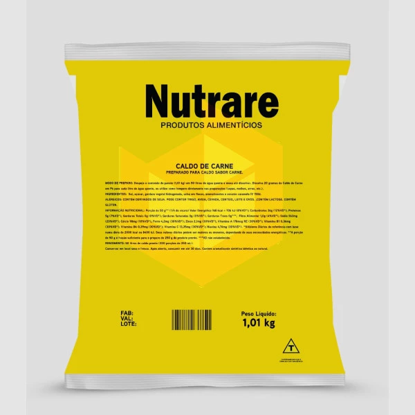 Caldo de carne Nutrare 1.010kg