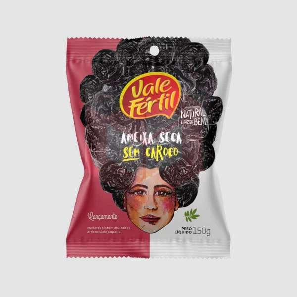 Ameixa seca sem caroço Vale Fértil 150g