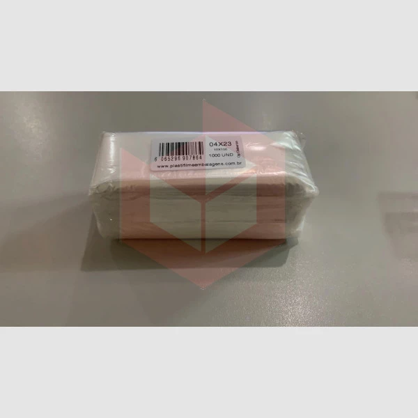 Saco plástico talher 6x23cm c/1000un