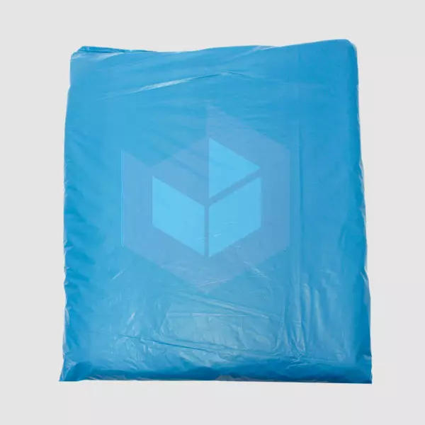 Saco para lixo 60l azul 8m 55x69 Prapeso c/100un