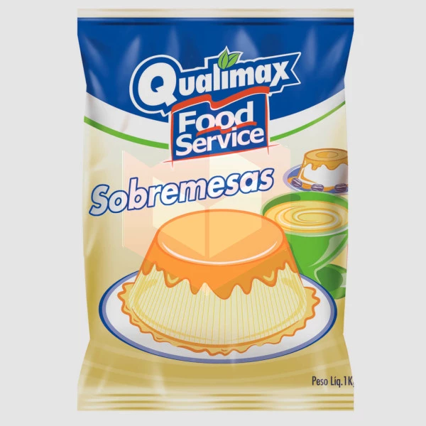 Curau com leite canjiquinha Qualimax 1kg