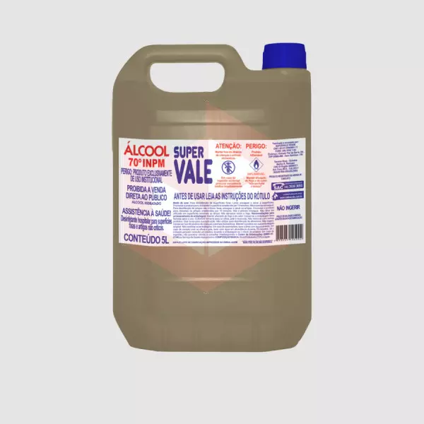 Álcool 70 liquido Supervale 5l