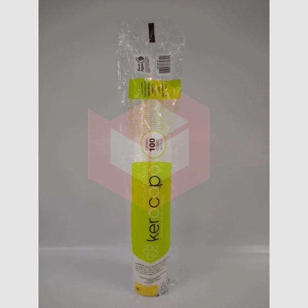 Copo Kerocopo PS transparente 200ml c/100un