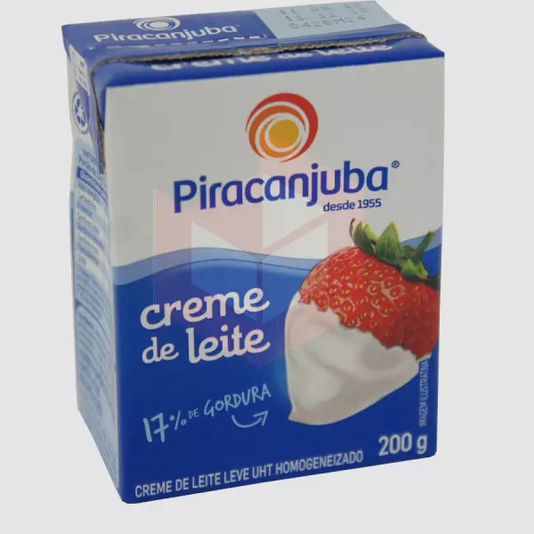 Creme de leite Piracanjuba 200g