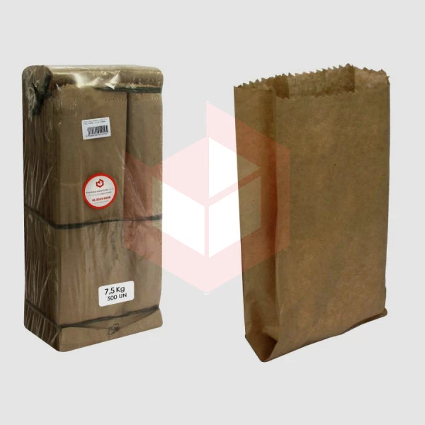 Cartucho papel semi kraft p/7.5kg c/500un Mirimpel