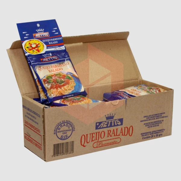 Queijo ralado parmesão Rettis 20x50g