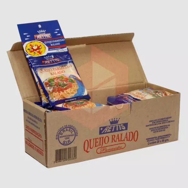 Queijo ralado parmesão Rettis 25x40g