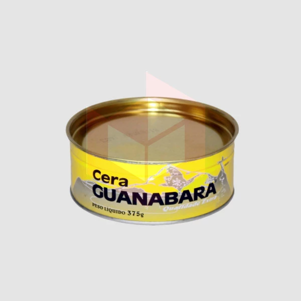 Cera Guanabara pasta amarela 375g