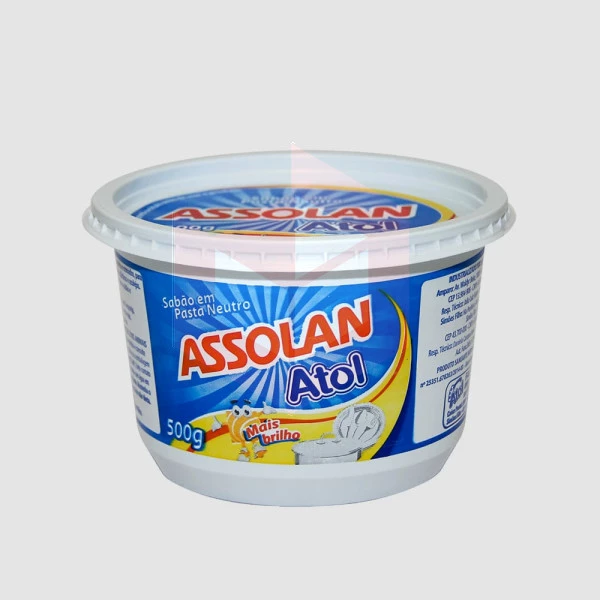 Sabão em pasta Assolan 500g