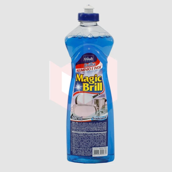 Brilha alumínio e inox Magicbril 500ml