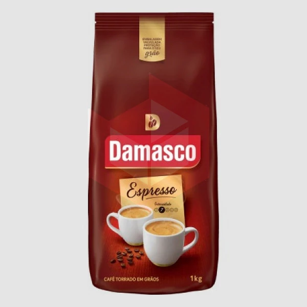 Café em grão espresso Damasco 1kg