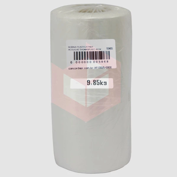 Bobina plástica para açougue Thomasplast 40cm
