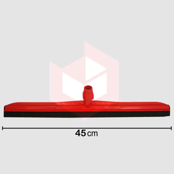 Rodo plástico 45cm vermelho sem cabo M.Longo