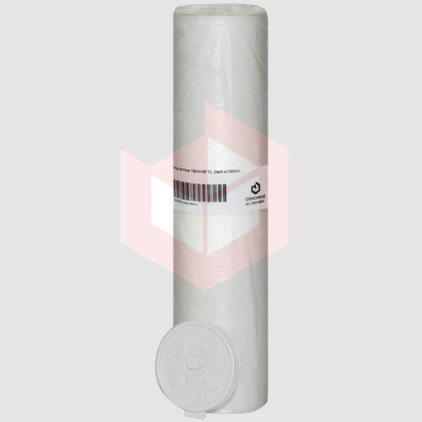Tampa Dart Térmico 180ml 6FTL com 100 unidades | Concorde PR