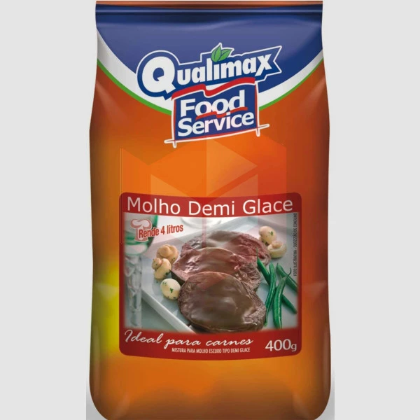 Molho escuro demi glace Food Service Qualimax 400g