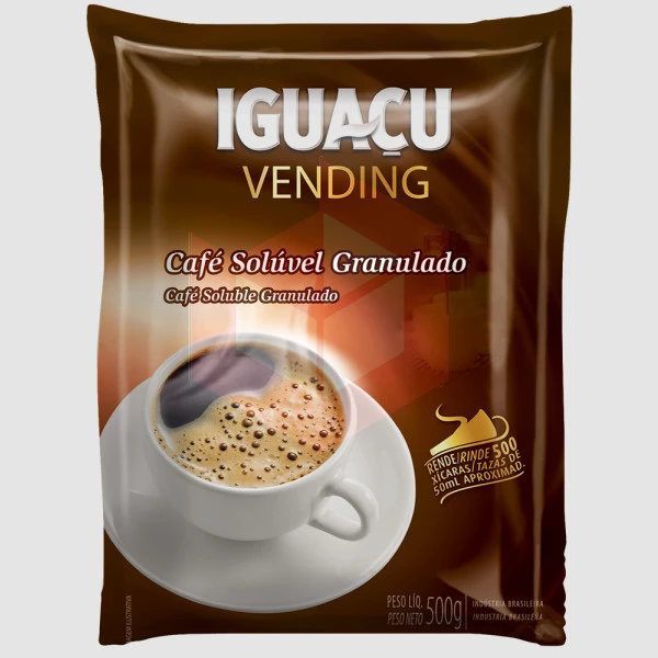 Cafe soluvel tradicional vending Iguaçu 510g