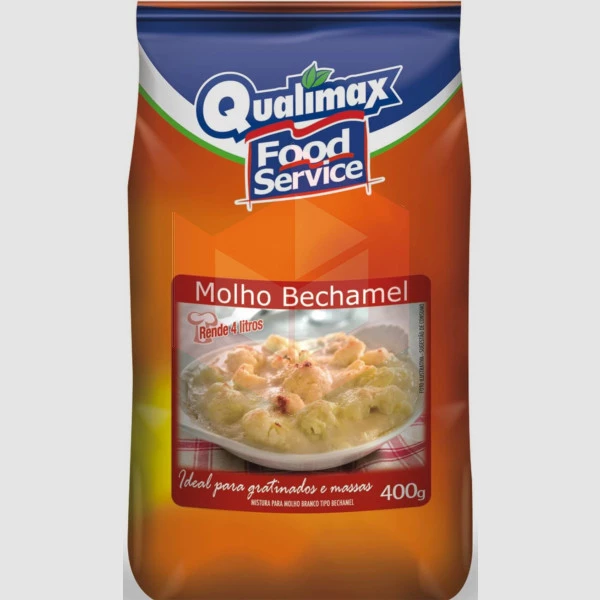 Molho branco bechamel Food Service Qualimax 400g