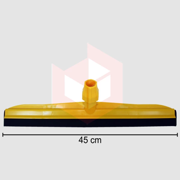 Rodo plástico 45cm amarelo sem cabo M.Longo