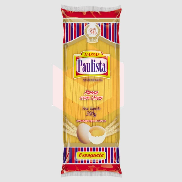 Macarrão espaguete com ovos Paulista 500g