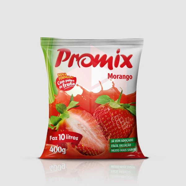 Refresco Promix/morango 400g