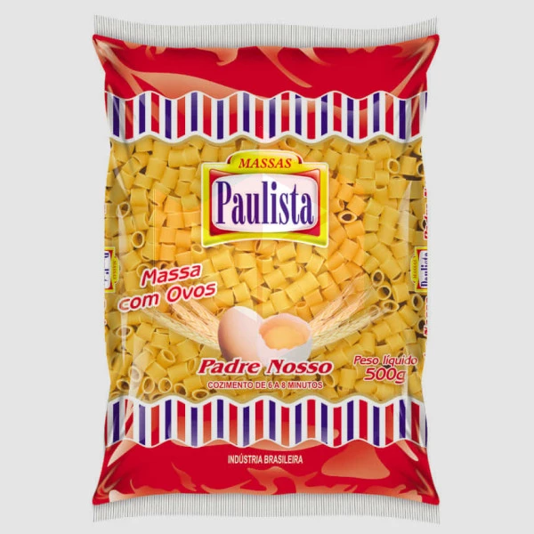Macarrão padre nosso com ovos Paulista 500g