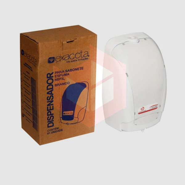 Saboneteira refil p/sabonete espuma Exaccta E-DSES215