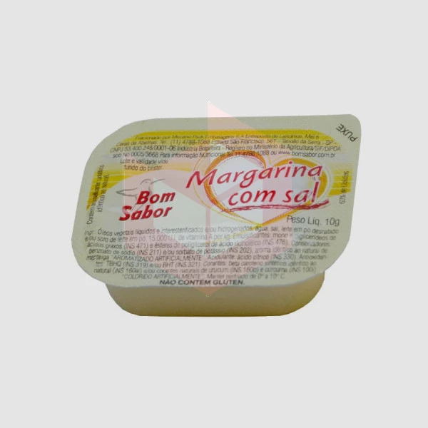 Margarina com sal sachê Bom Sabor 144x10g