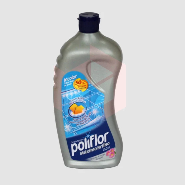 Cera Poliflor máximo brilho incolor 750ml