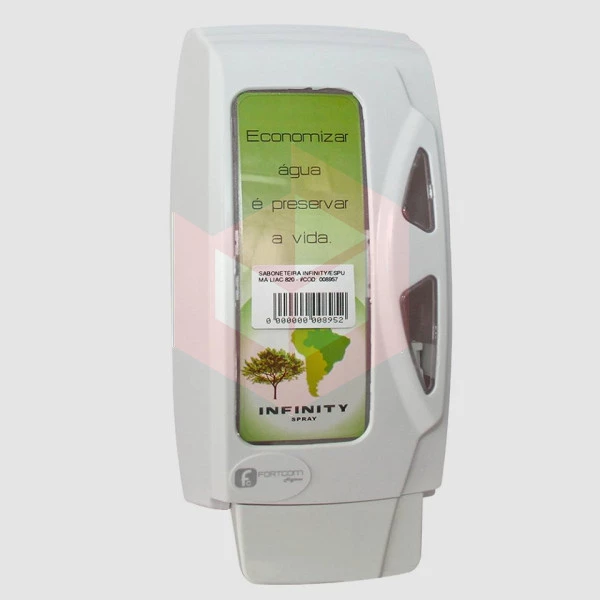 Saboneteira refil p/sabonete espuma/spray Infinity LIAC820