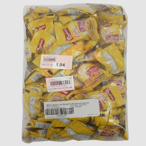 Biscoito amanteigado leite sachê Bauducco 950g