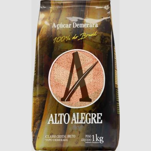 Açúcar demerara Alto Alegre 1kg    
