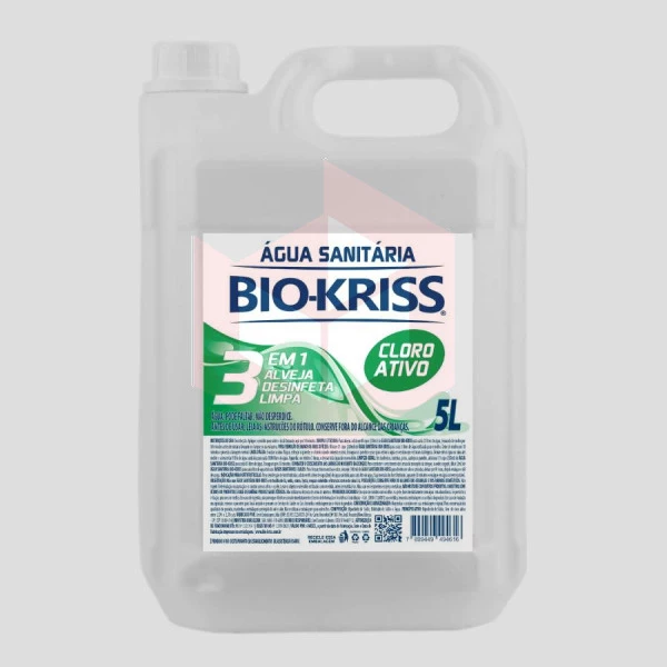 Agua sanitaria cloro ativo Bio-Kriss 5l