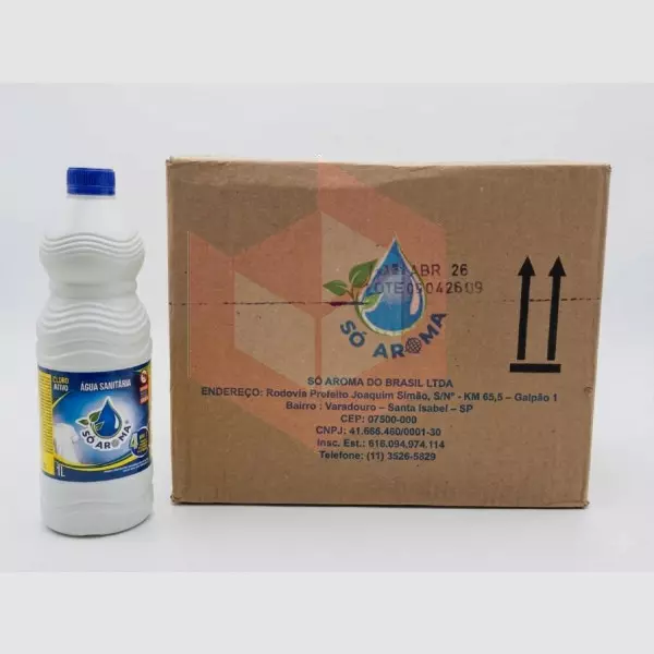Agua sanitaria So Aroma 12x1l