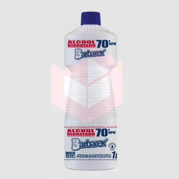 Alcool 70 liquido Barbarex 1l   