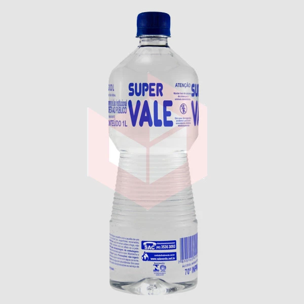 Álcool 70 liquido Supervale 1l