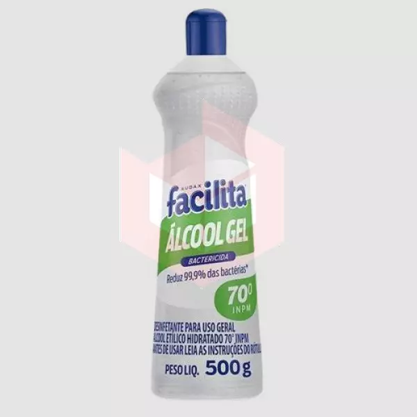 Alcool gel 70% Facilita Audax 500g