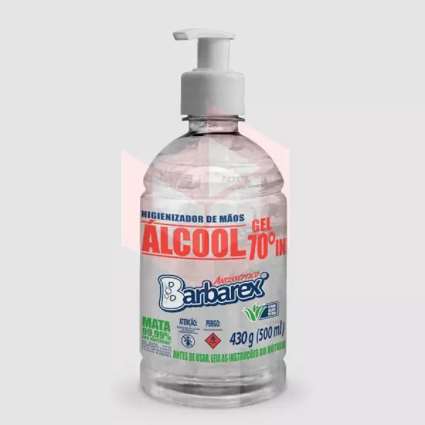 Alcool gel 70% pump Barbarex 430g