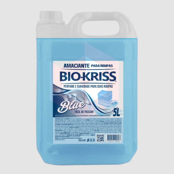 AMACIANTE PARA ROUPAS AZUL BIO-KRISS 5L