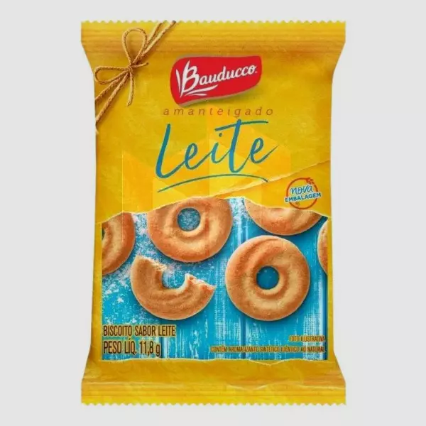 Biscoito amanteigado leite Bauducco 400x11.8g 8842